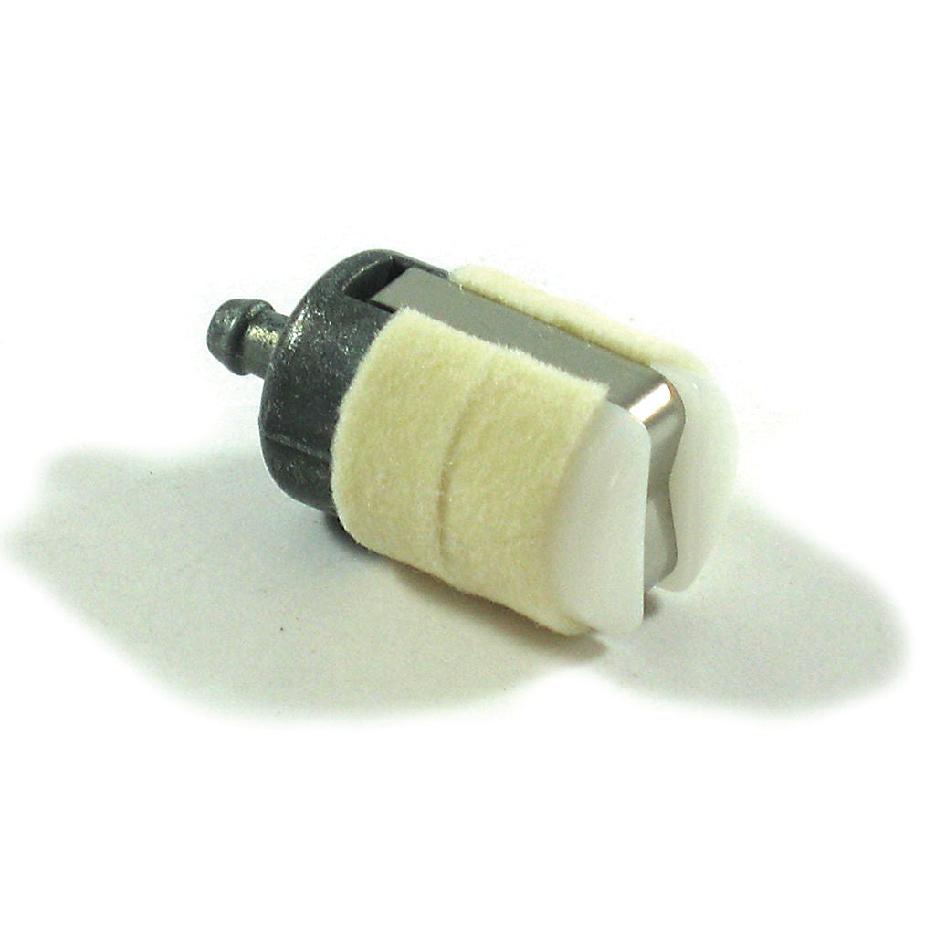 Genuine Walbro large in-tank fuel filter with 3/16 inch barb, SKU 125-528-1, shown as a single replacement filter