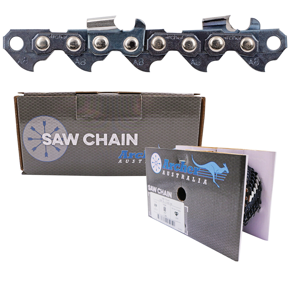 Chainsaw Chain - 3/8", .058", Semi Chisel 25ft By Jakmax - 058-25R - featured image