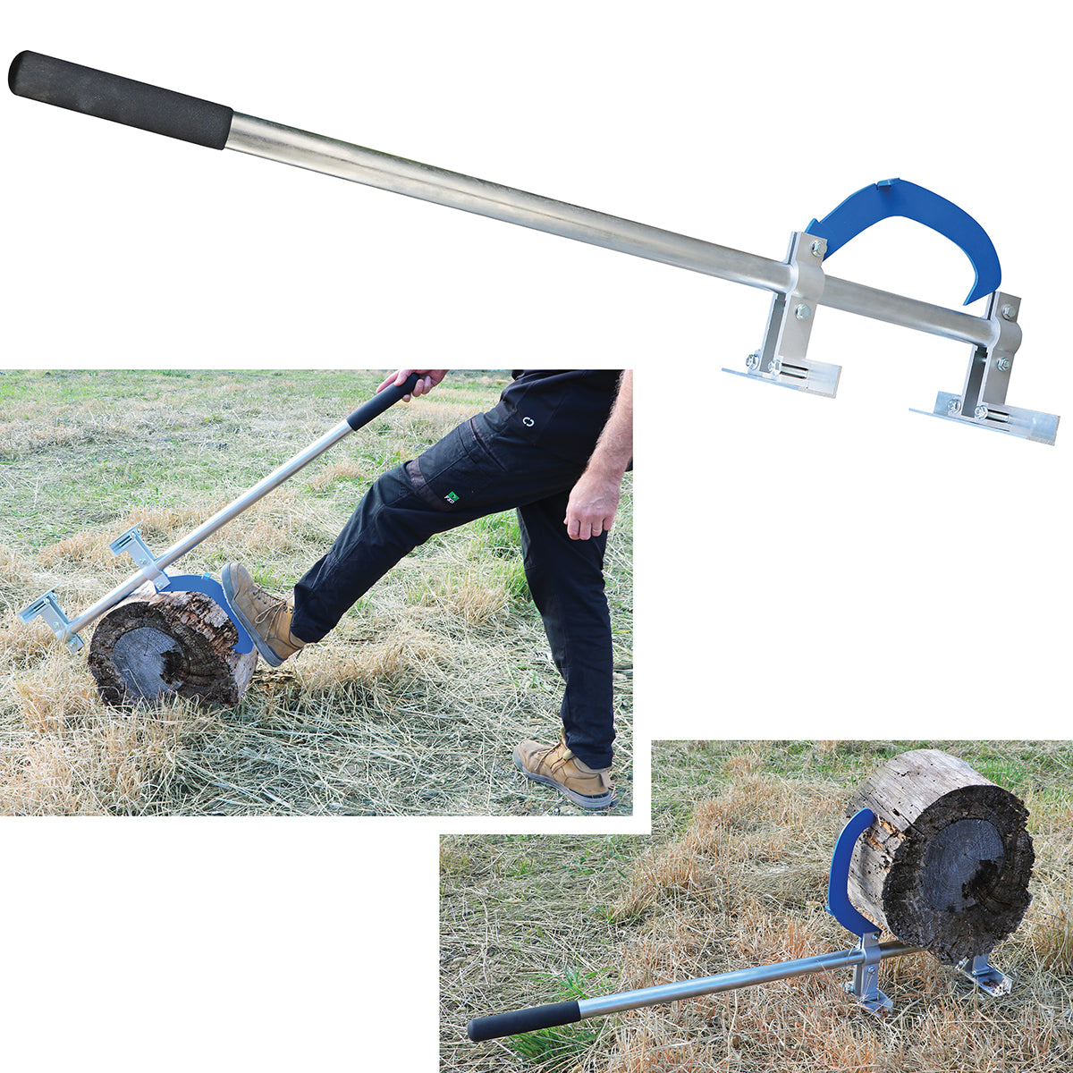 Dual Purpose Log Lifter and Log Roller By Jakmax - featured image