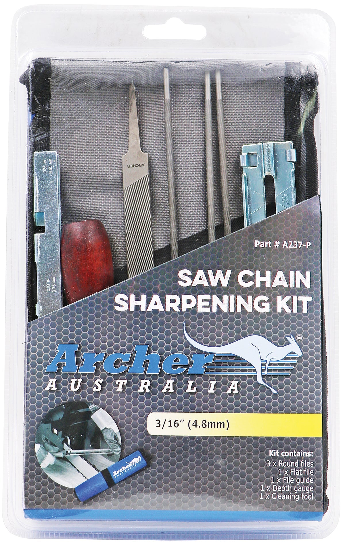 SHARPENING KIT ROLL UP POUCH 3/16'' By Jakmax - P - featured image
