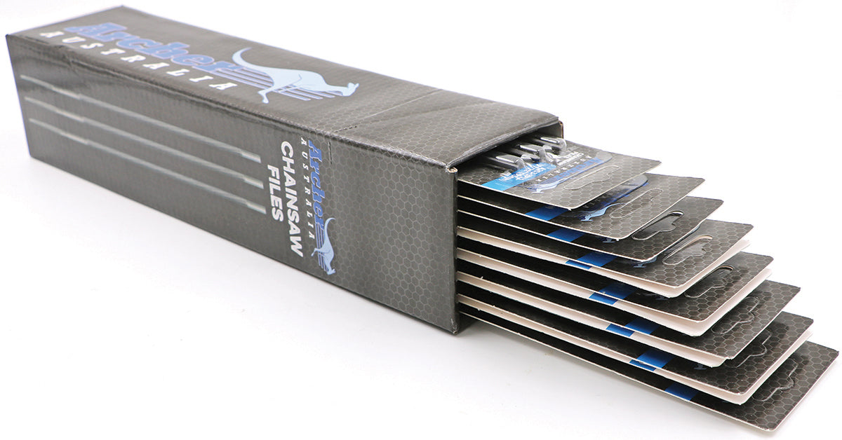 CHAINSAW FILE - 7/32'' - 3 PACK x 12/BOX By Jakmax - 3P12 - featured image