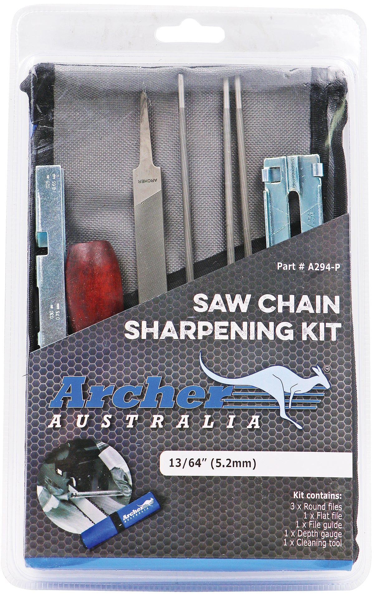 SHARPENING KIT ROLL UP POUCH 13/64'' By Jakmax - P - featured image