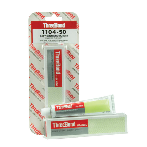 ThreeBond 1104 Liquid Gasket 55 gram grey tube, SKU ADV5677, liquid gasket sealant product photo
