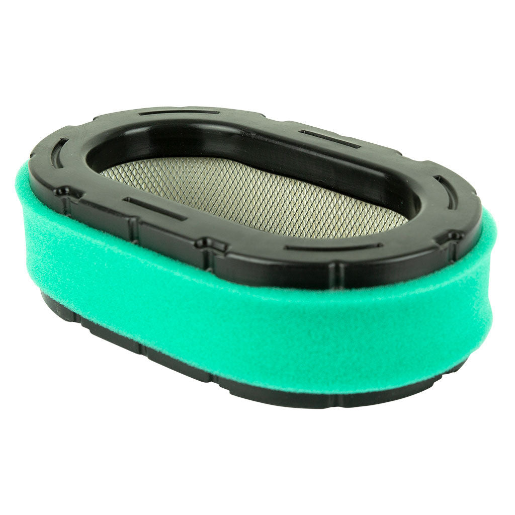Low profile cartridge air filter and pre-filter for Kohler engines, SKU AIR8471, shown as a rectangular filter element