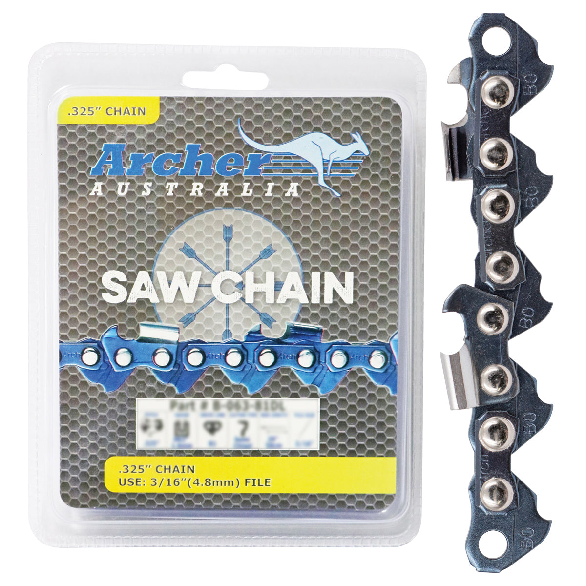 Chain Loop Semi Chisel - .325',' .050'', 80DL By Jakmax - 050-80DL - featured image