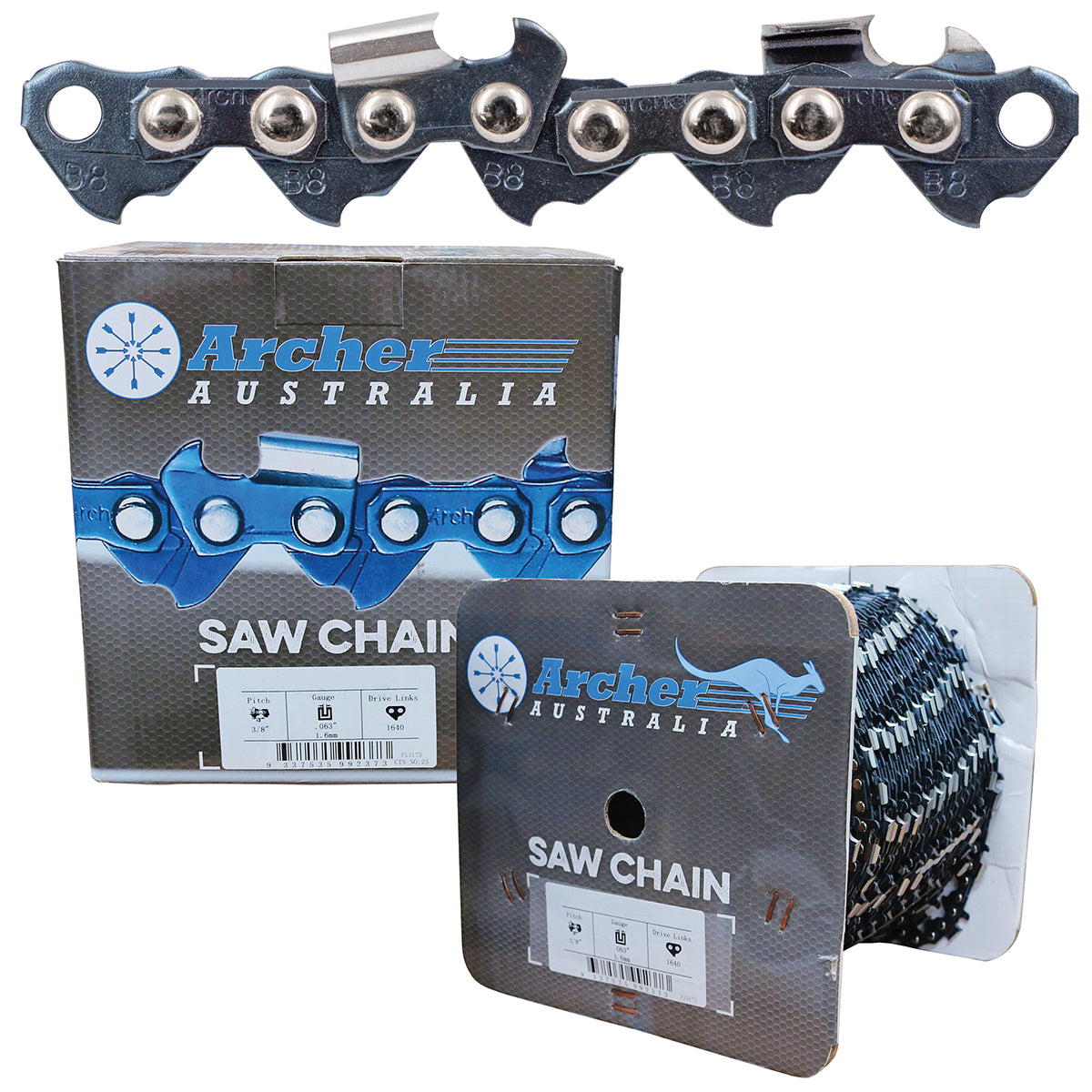 Chainsaw Chain - .325", .058", Semi Chisel 100ft By Jakmax - 058-100R - featured image