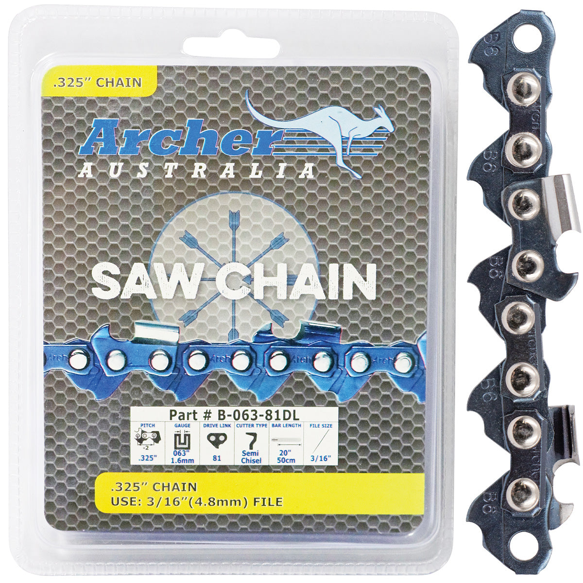 Chainsaw Chain - .325", .063", Semi Chisel 100ft, Ripping By Jakmax - 063-100R-RP - featured image
