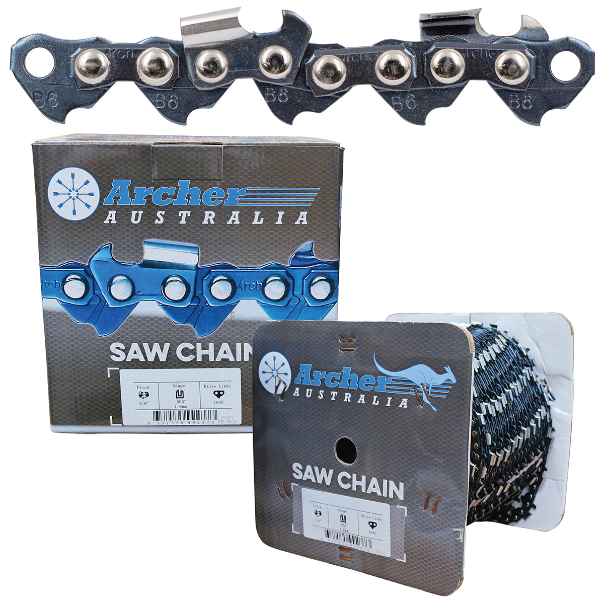 Chainsaw Chain - .325", .063", Semi Chisel 100ft By Jakmax - 063-100R - featured image