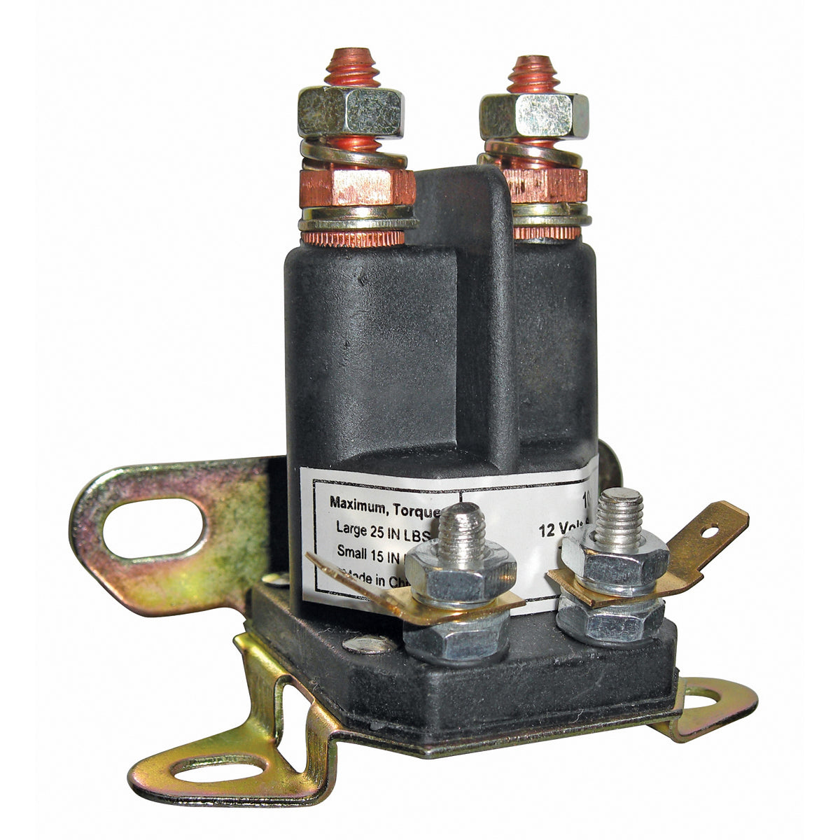 Solenoid - 1/4" & 5/16" Post. Double Pole-Terminal Ground By Jakmax - featured image