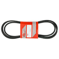 Black V-belt replacement part for MTD ride-on mower, SKU BEL754-0266, 1/2 inch wide by 85 inch outside circumference