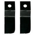 BLD303 Supa-Swift 5x3 domestic mower blade set, two stepped swingback blades in skin pack