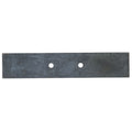 Flat metal edger blade, 7-1/2 inch long with 1/4 inch centre hole, SKU BLE3738