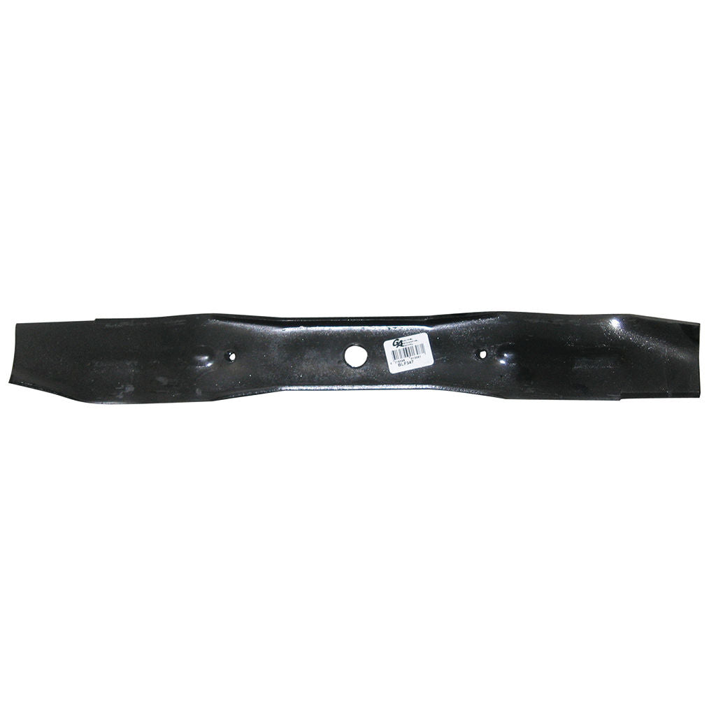 BLF347 20 inch stepped bar blade with flute and round centre hole for Masport and Southern Cross mowers