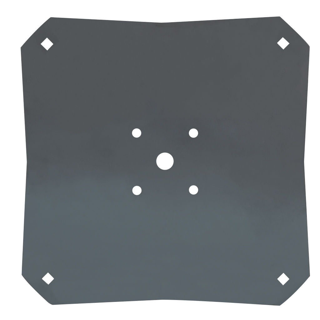 Non-genuine Greenfield 34 inch cut blade holder disc and mounting bolt kit, SKU BLH8051, with four bolts and washers