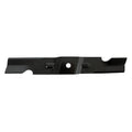 BLR8511 17-7/8 inch notched stepped fluted bar blade with round 5/8 inch centre hole for 52 inch cut mowers