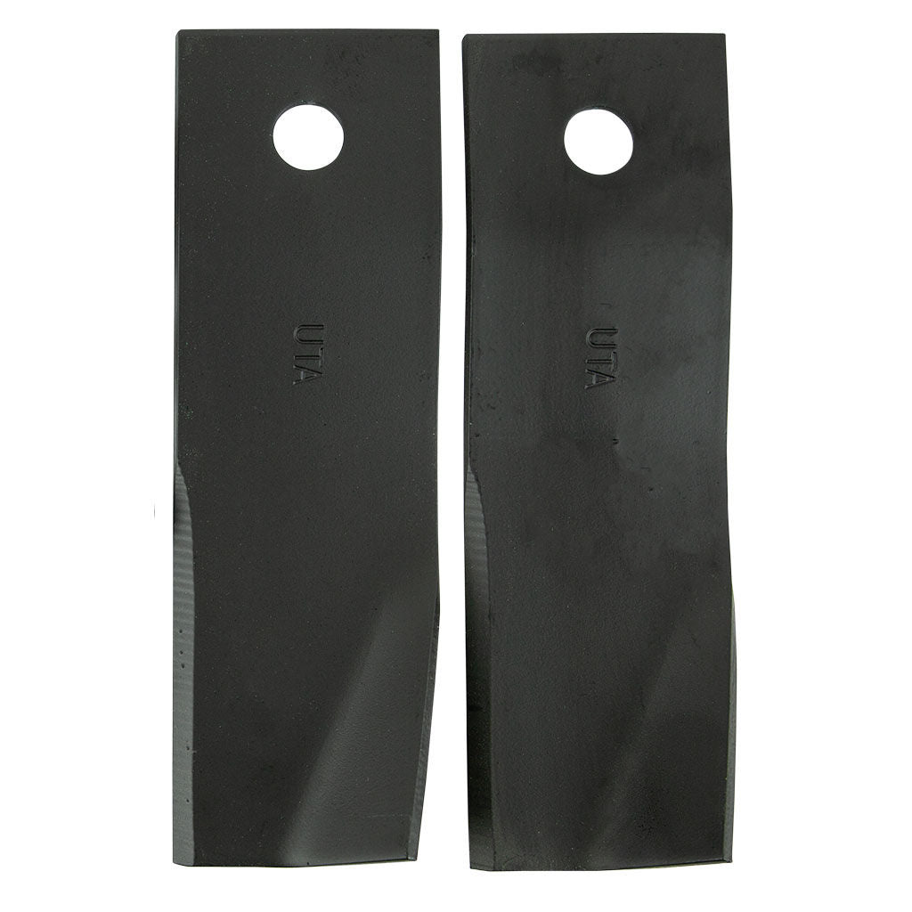 Swing back mower blade set BLS4083, 5-1/2 inch blades in skin pack for display