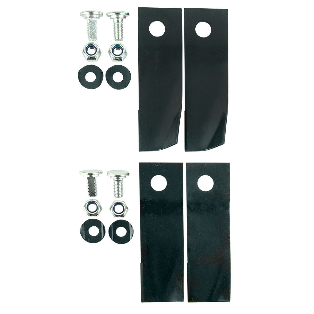 Honda 19 inch swing back blade and bolt combo kit BNC8026 with low and high fluted blades skin packed for display