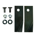 Masport 19 inch flat and fluted mower blade and bolt set in skin pack, SKU BNC8445