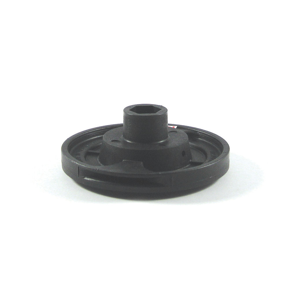 GASPARES universal dragonfly brushcutter head, plastic body with hex fit mount, SKU BRA5956
