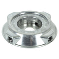 GA BRA8115 universal alloy trimmer head with steel backing plate and four 4 mm line outlets