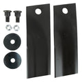 AMC swing back blade and bolt set BRC3541, skin packed pair of 180mm stepped fluted right hand cut blades with 16mm hole