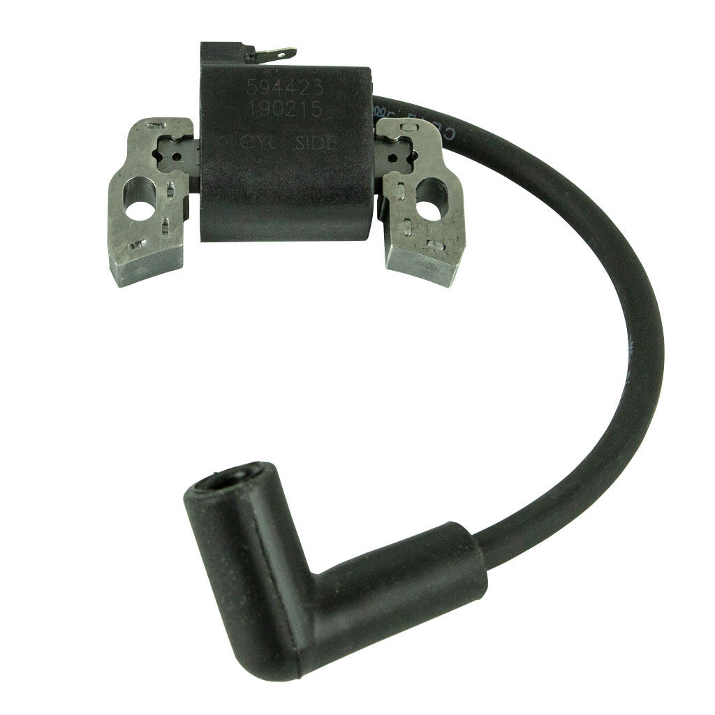 Briggs &amp; Stratton genuine electronic ignition coil, SKU BRI595554, showing armature and magneto assembly