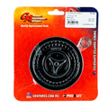 GASPARES BRN5111L low-profile black nylon trimmer head, left-hand rotation, no arbour, shown as a product photo