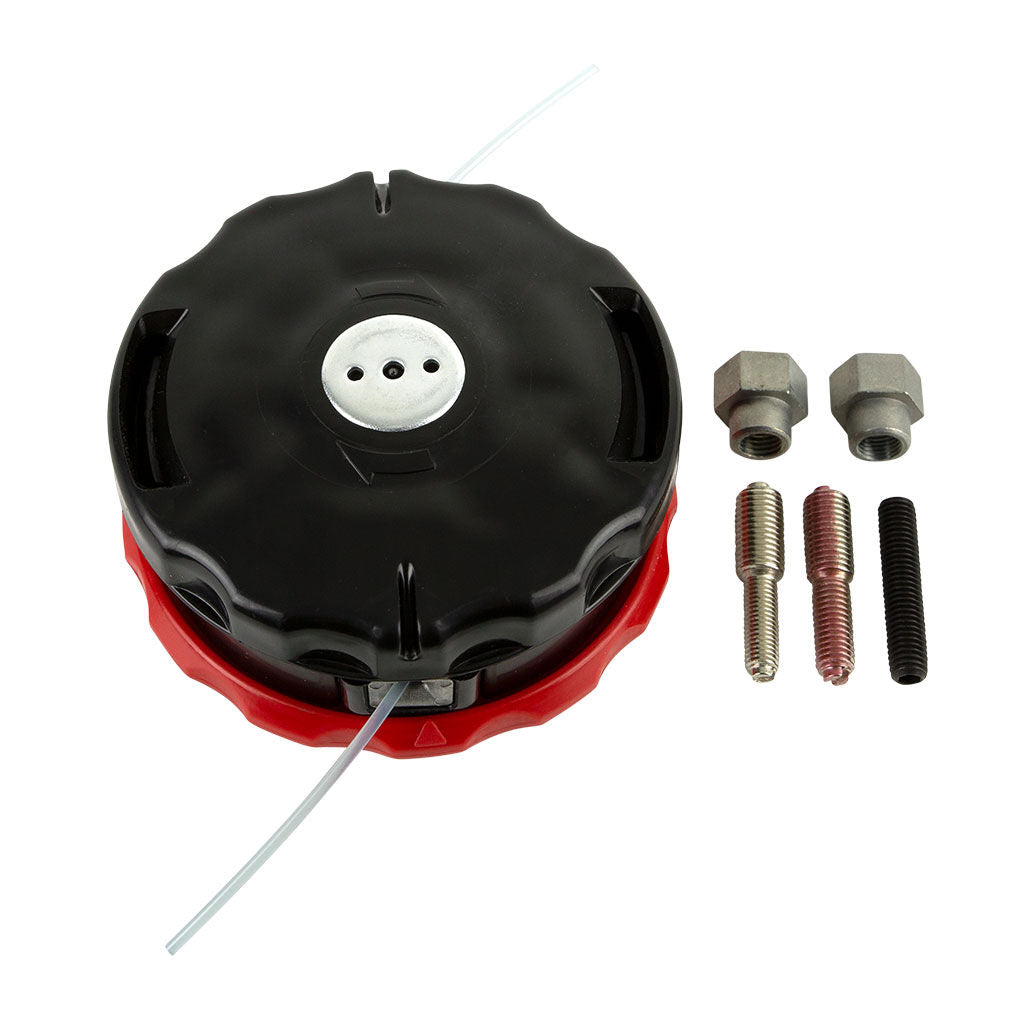PROKUT BRN8512 4 inch Easy Load Tap and Go trimmer head with left hand thread arbour and adaptor kit