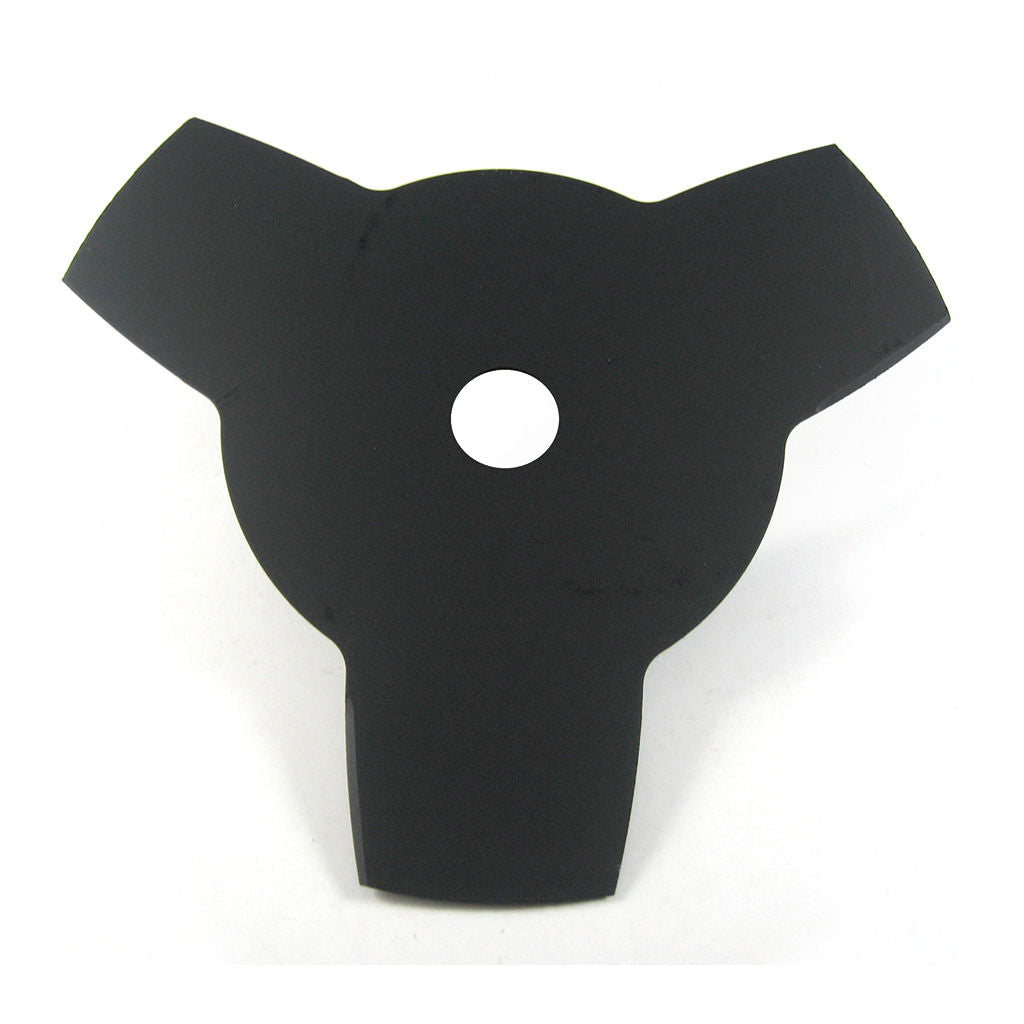 BRS5455 9 inch light weight tri-blade brushcutter blade with 25.4mm centre hole and 1.4mm steel thickness