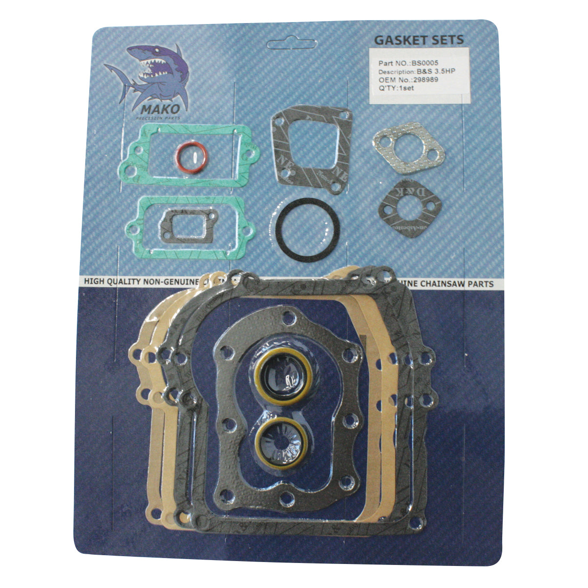 Gasket Set - Briggs 298989, 699933 (BS0005) By Jakmax - featured image