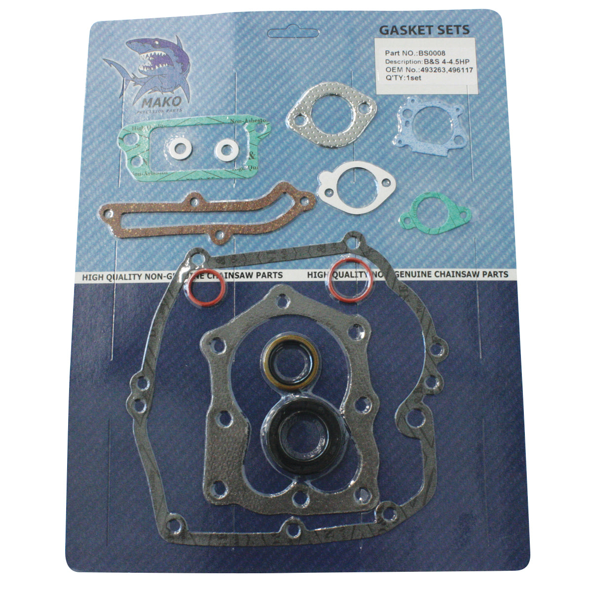 Gasket Set - Briggs - 493263, 496117 By Jakmax - image 1