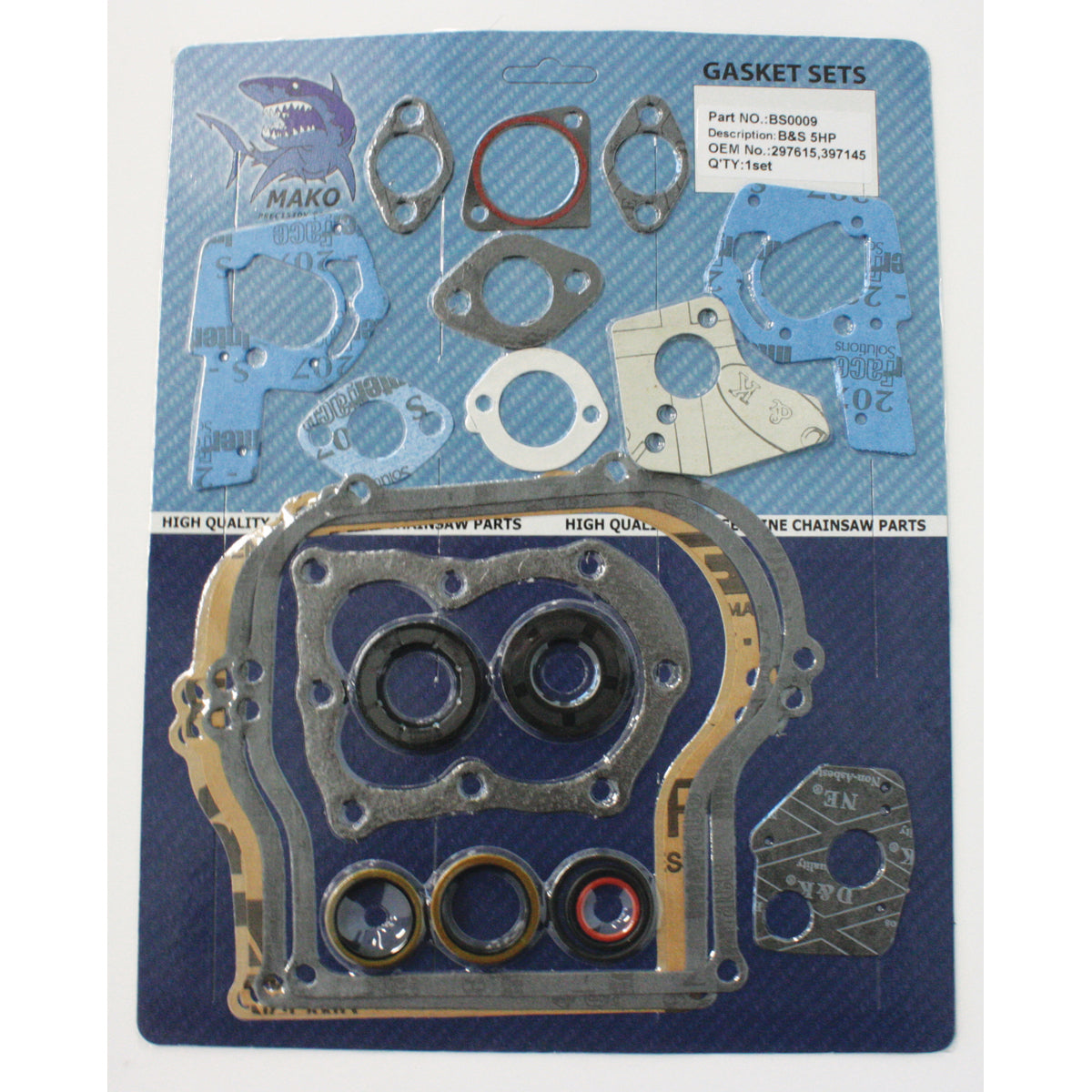 Gasket Set - Briggs - 297615, 397145, 495603 By Jakmax - featured image