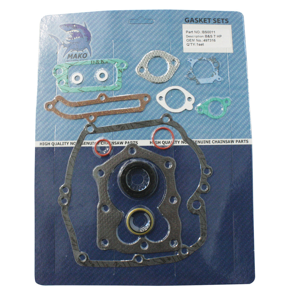 Gasket Set - Briggs - 497316 By Jakmax - image 1