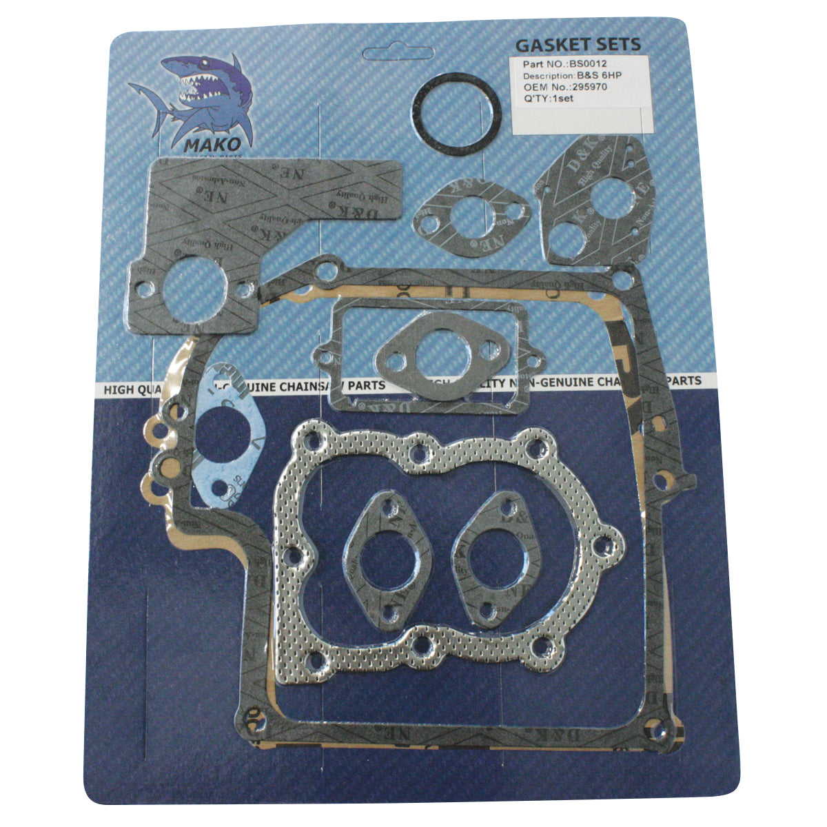 Gasket Set - Briggs - 6Hp By Jakmax - image 1