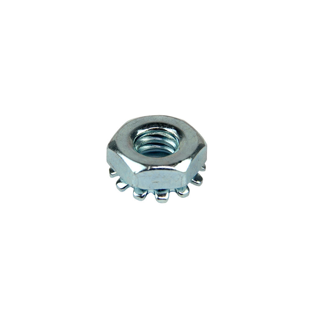 Walker shear bolt nut BSN7819, 10-24 zinc plated low carbon steel replacement nut, pack of 10