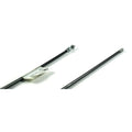 Victa old type throttle and lever cable, 44-1/2 inch outer with adjustable end, SKU CAC469