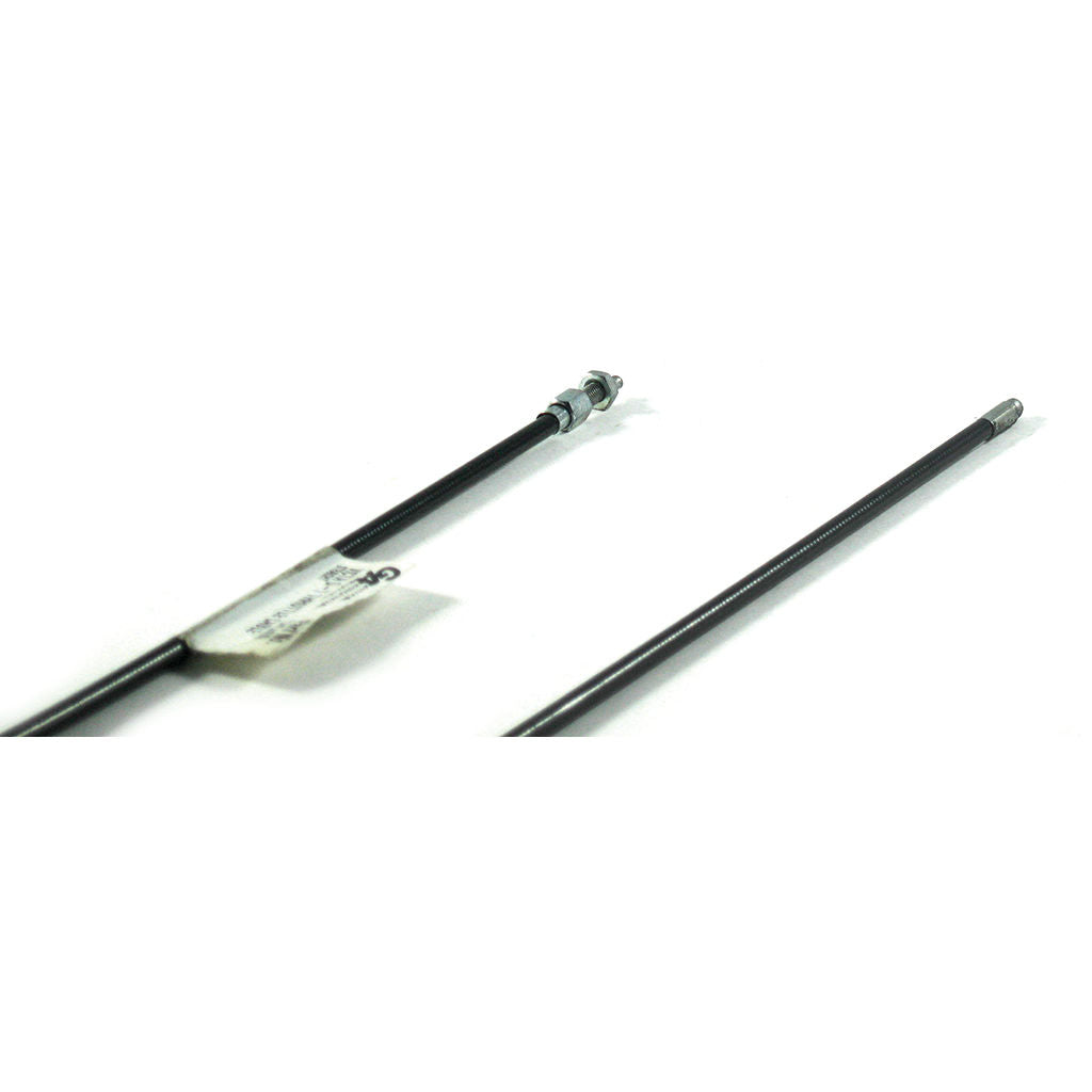 Victa old type throttle and lever cable, 44-1/2 inch outer with adjustable end, SKU CAC469