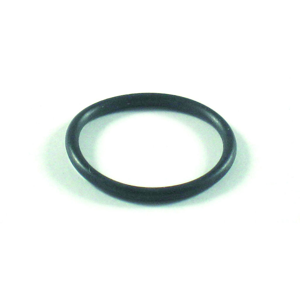 Small rubber O-ring manifold for Victa carburettor, SKU CAM540, shown as a circular black seal