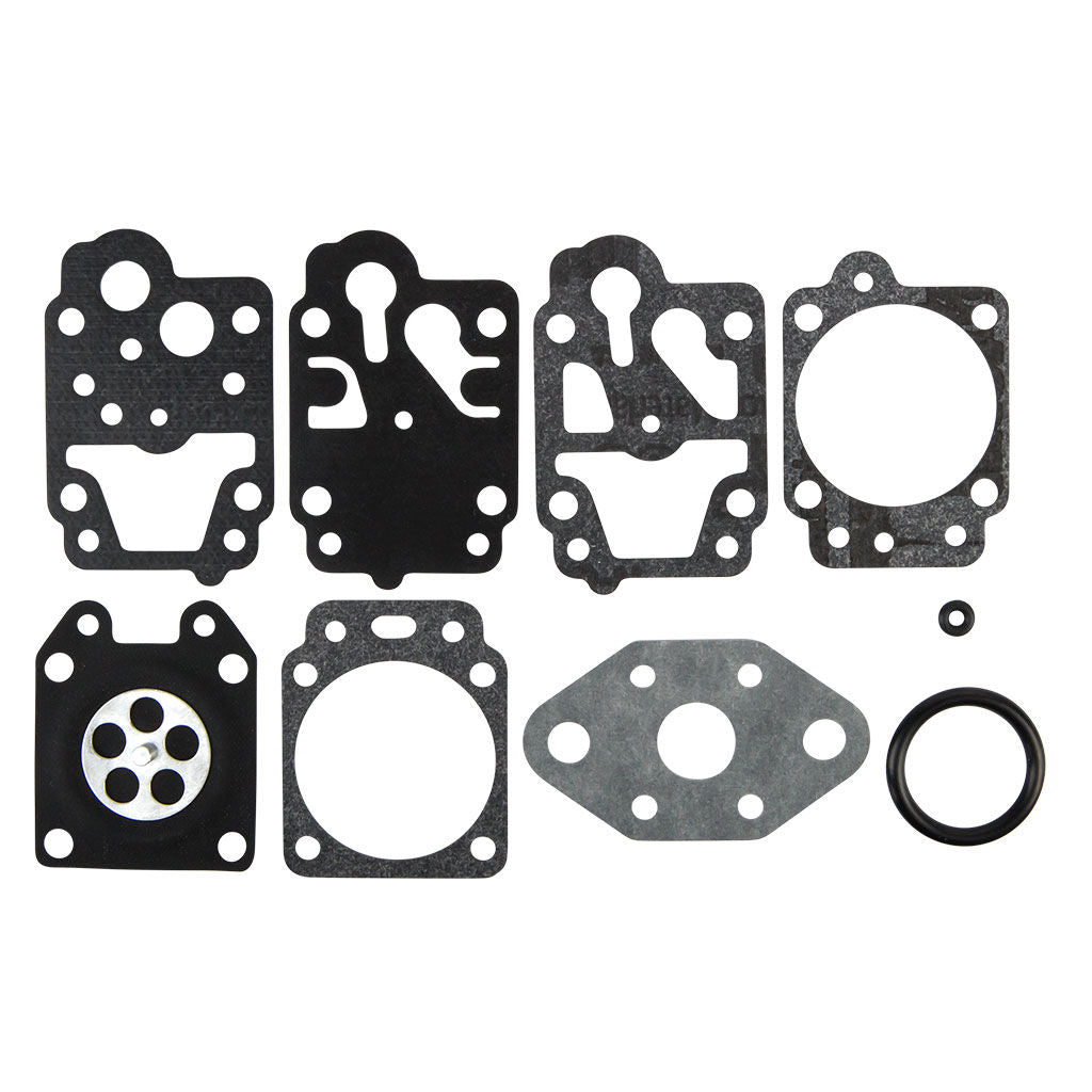 Walbro D11-WYL diaphragm and gasket set, SKU CAS8700, showing carburettor diaphragms and gaskets