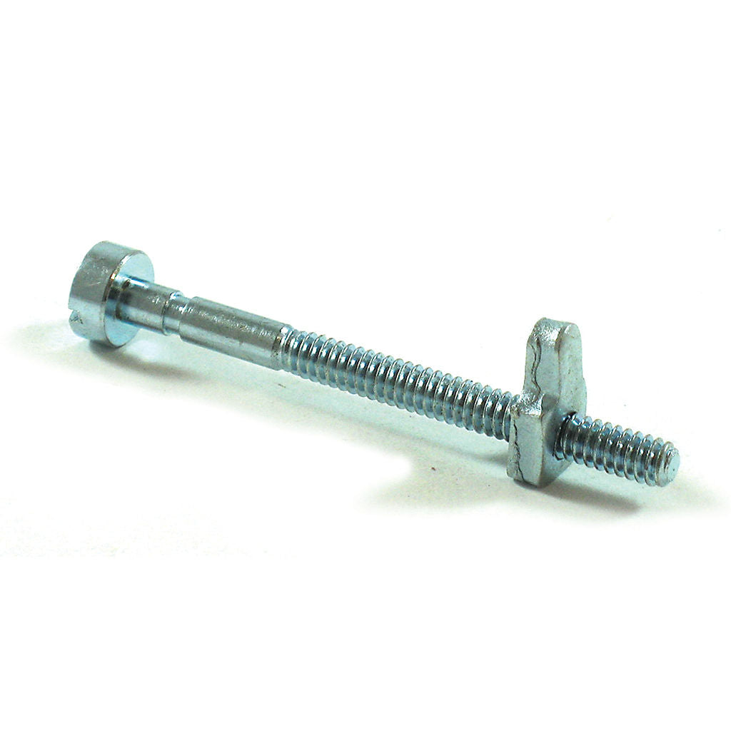 Poulan guide bar tensioner part CHC3642 for 3400 and 3700 chainsaws shown as a small metal adjustment component