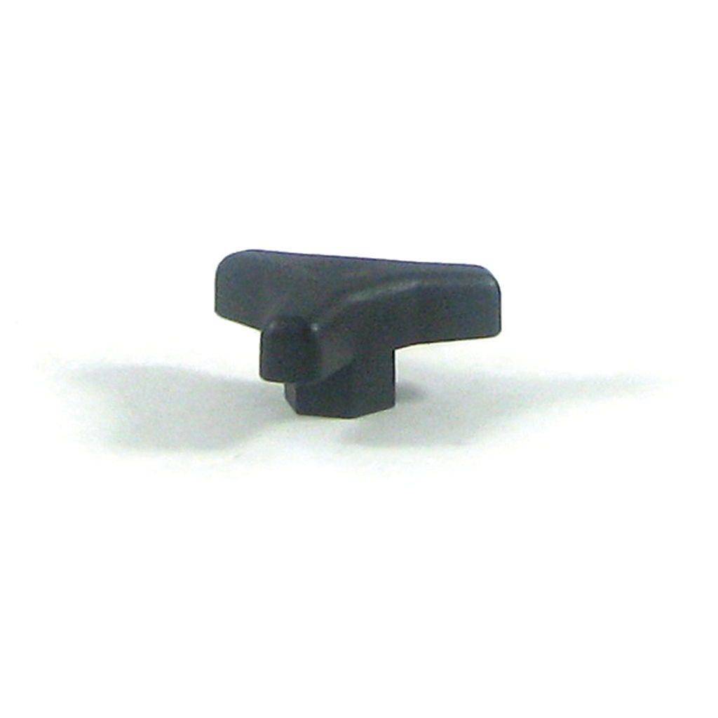 Masport 8mm handle knob replacement part, SKU CHD2375, shown as a single black plastic knob