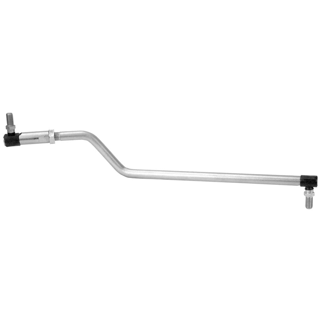 Non-genuine John Deere right hand adjustable steering drag link CHD7614 with M10 x 1.25 threaded ends