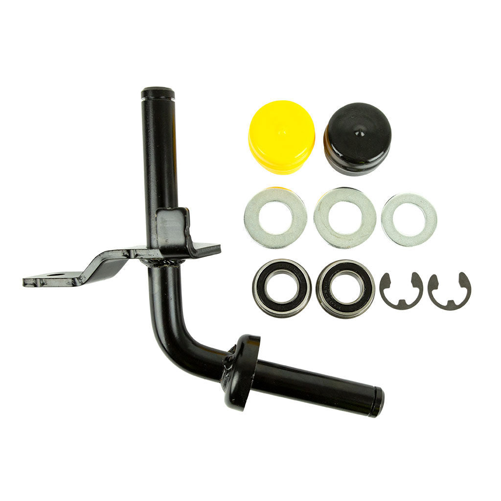 CHD8433 non-genuine John Deere right-hand steering spindle kit with bearings, washers, E-clips and caps