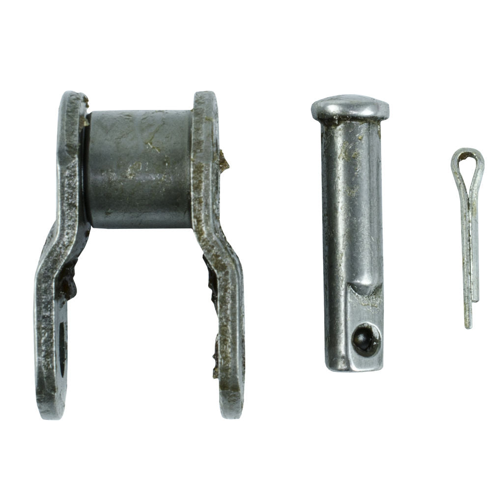 Offset link chain 06B 3/8 inch x 7/32 inch, SKU CHM1651, metal chain connector for Rover and Scott Bonnar equipment.