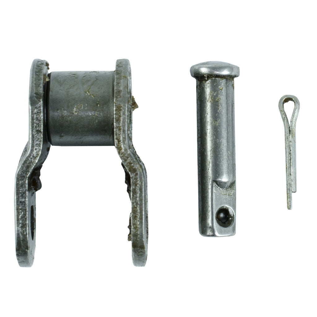 CHM1657 offset link for #415H roller chain, 1/2″ x 3/16″, metal chain connector part