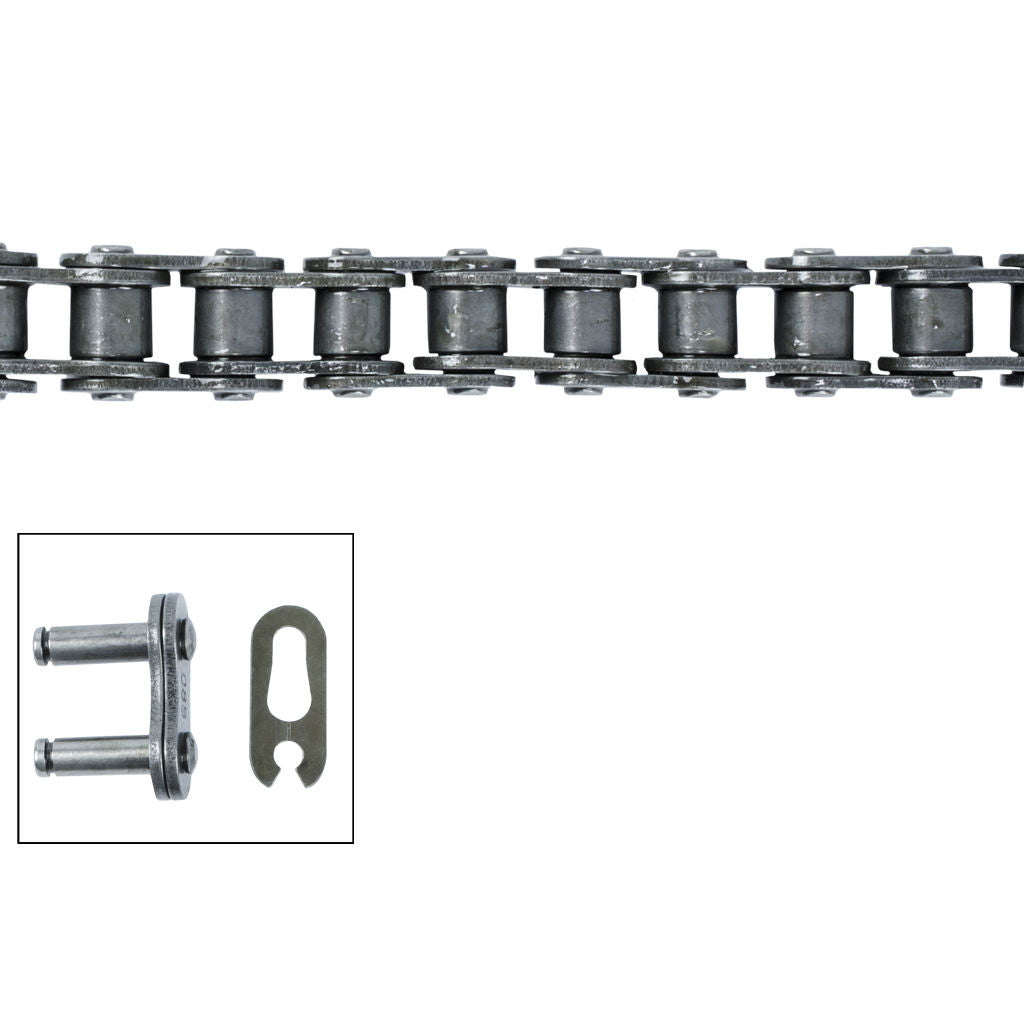 Scott Bonnar replacement drive chain #415S with 59 pins, SKU CHM1864, shown as a roller chain