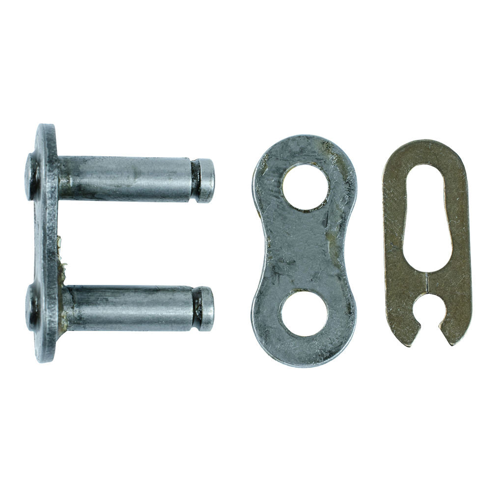 GA 08B roller chain connecting link, SKU CHM7896, single metal joiner link for 08B roller chain