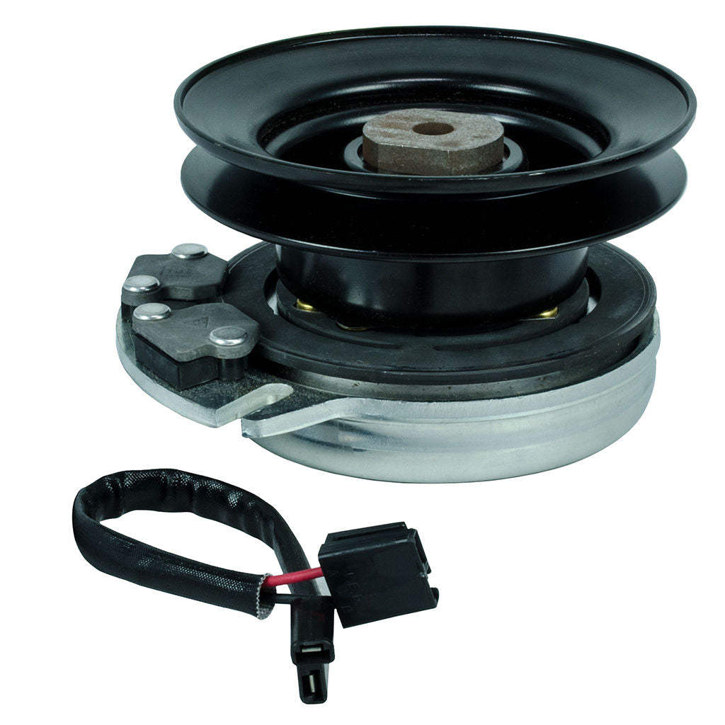 Electric PTO clutch assembly with 1 inch inside diameter and 6 inch pulley, SKU CLL7851