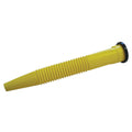 Scepter flexible plastic pouring spout for fuel containers, SKU FUE5742, shown as a single replacement spout