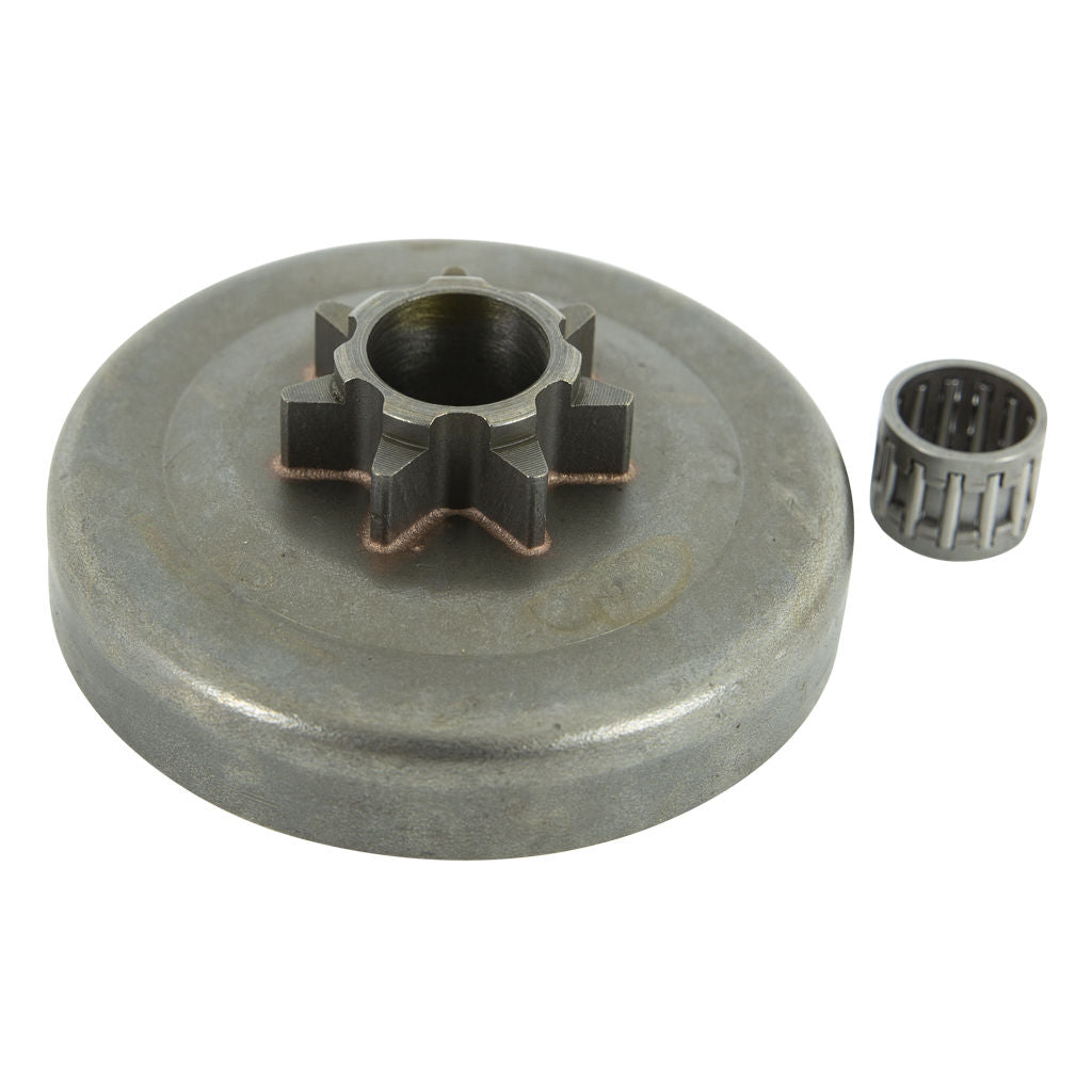 PROKUT one-piece spur sprocket .325 pitch 7 teeth with clutch drum, SKU GAF108308X